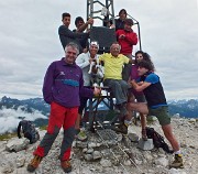 43 Alla croce di vetta del Pizzo Arera (2512 m)